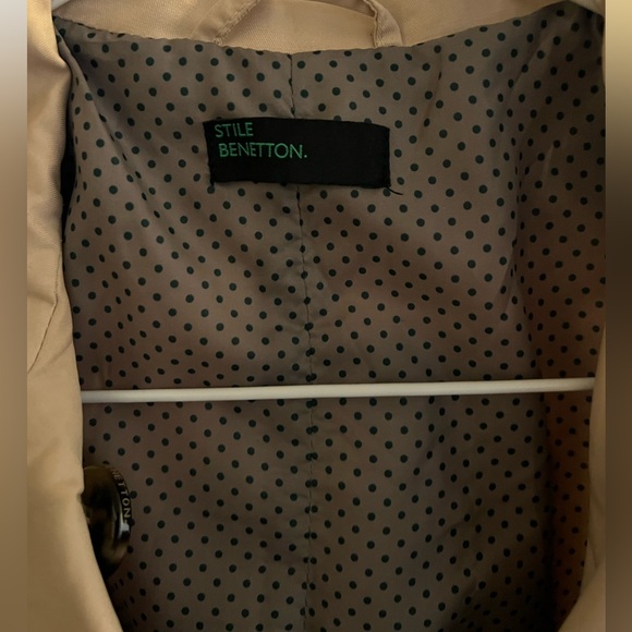 Benetton trench coat - Picture 3 of 3